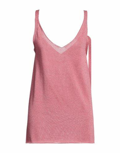 Circus Hotel Woman Top Pastel pink Viscose, Polyester Cover