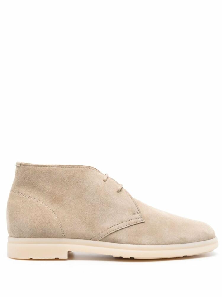 Church's suede lace-up boots - Neutrals Cover