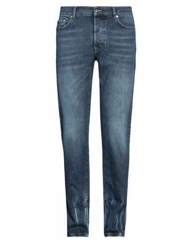 Iceberg Man Jeans Blue Cotton, Elastane Cover