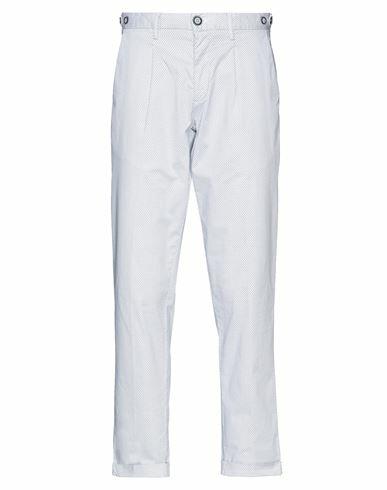 Yes Zee By Essenza Man Pants White Cotton, Elastane Cover