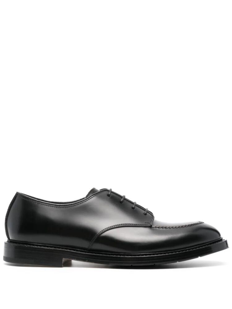 Premiata lace-up leather derby shoes - Black Cover