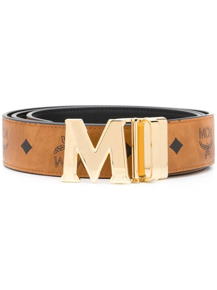 MCM Claus M reversible belt - Brown Cover