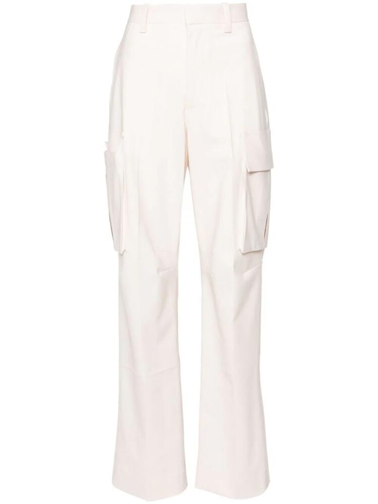 Victoria Beckham straight-leg cargo pants - Pink Cover