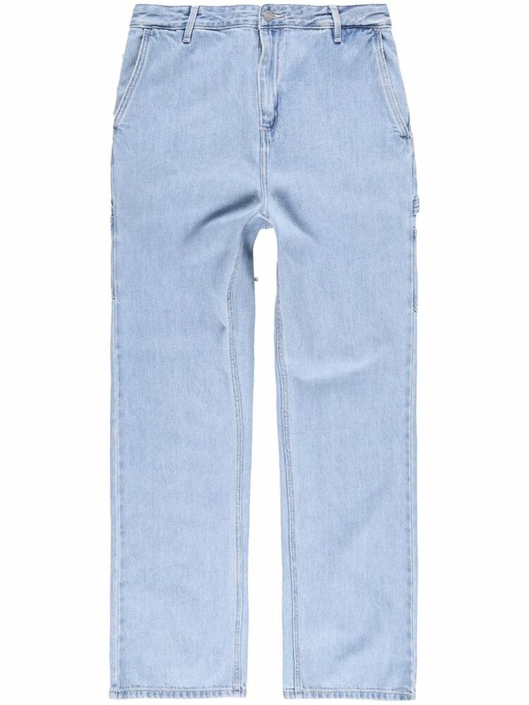 Carhartt WIP high-waist straight-leg jeans - Blue Cover