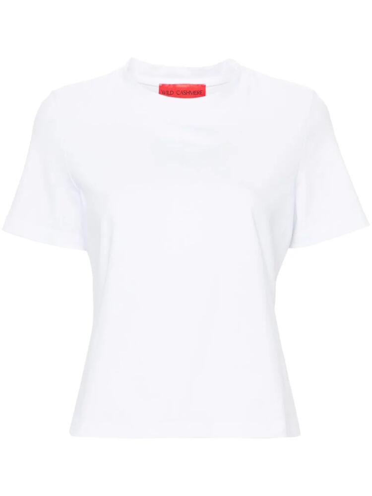 Wild Cashmere Emily jersey T-shirt - White Cover