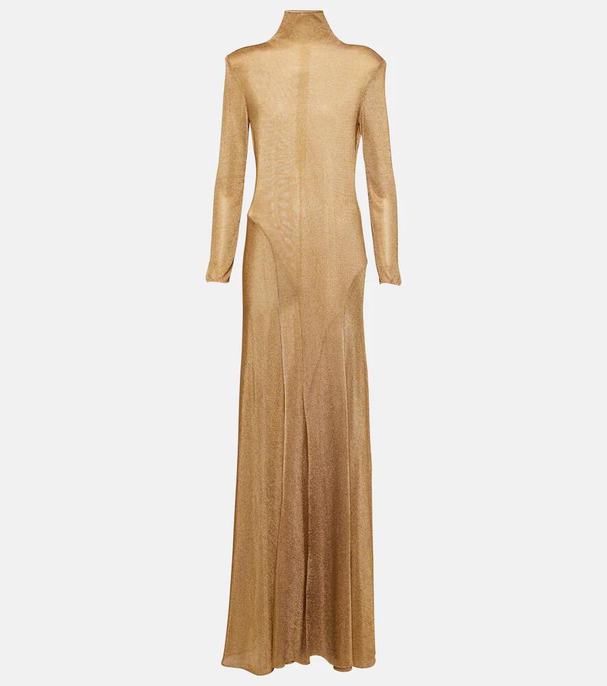 Tom Ford Turtleneck jersey gown Cover