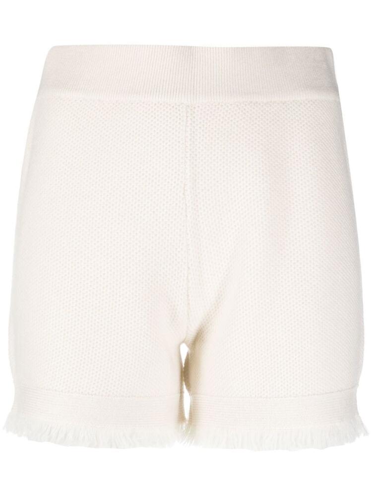 Lisa Yang cashmere knitted shorts - White Cover