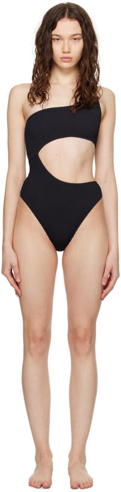 Agent Provocateur Black Tiaa One-Piece Swimsuit Cover