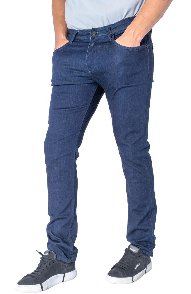 Maceoo Paris Stretch Jeans in Blue Cover