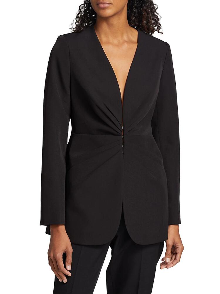 Elie Tahari Women's Ava Slim Fit Blazer - Noir Cover