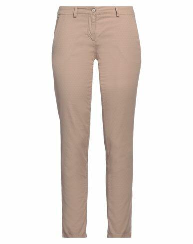 Siviglia Woman Pants Beige Cotton, Elastane Cover