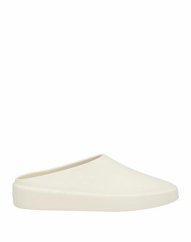 Fear Of God Man Mules & Clogs Ivory Rubber Cover