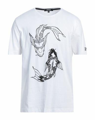 Trussardi Action Man T-shirt White Cotton Cover