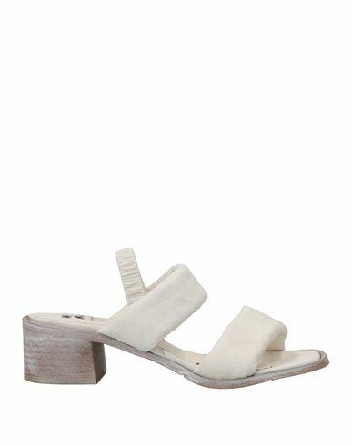 Moma Woman Sandals White Calfskin Cover