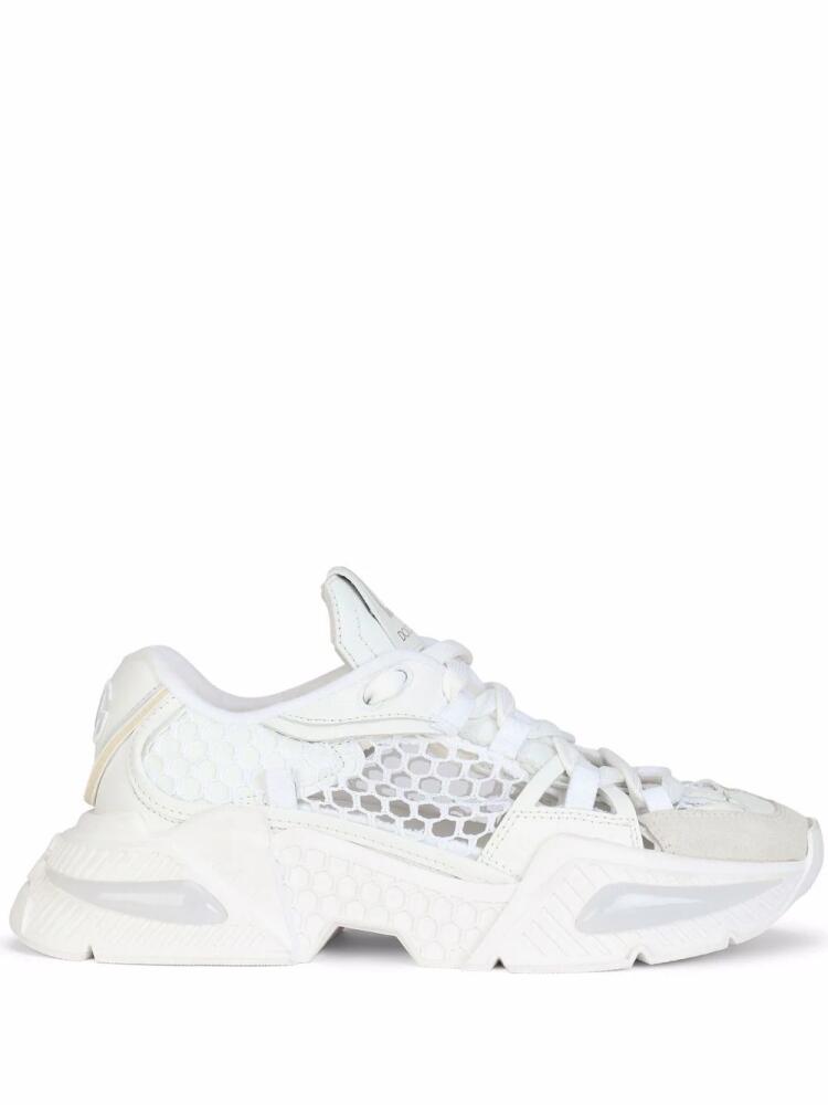 Dolce & Gabbana Airmaster panelled sneakers - White Cover