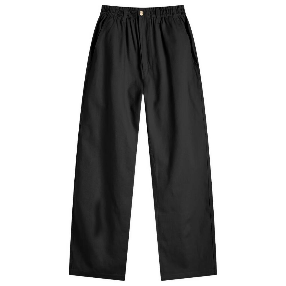 Butter Goods Men's Wide Leg Pants in Black Cover