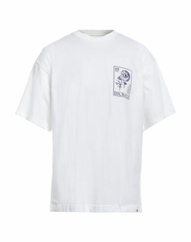 Dickies Man T-shirt White Cotton Cover