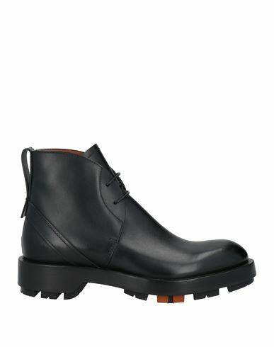 Zegna Man Ankle boots Black Leather Cover