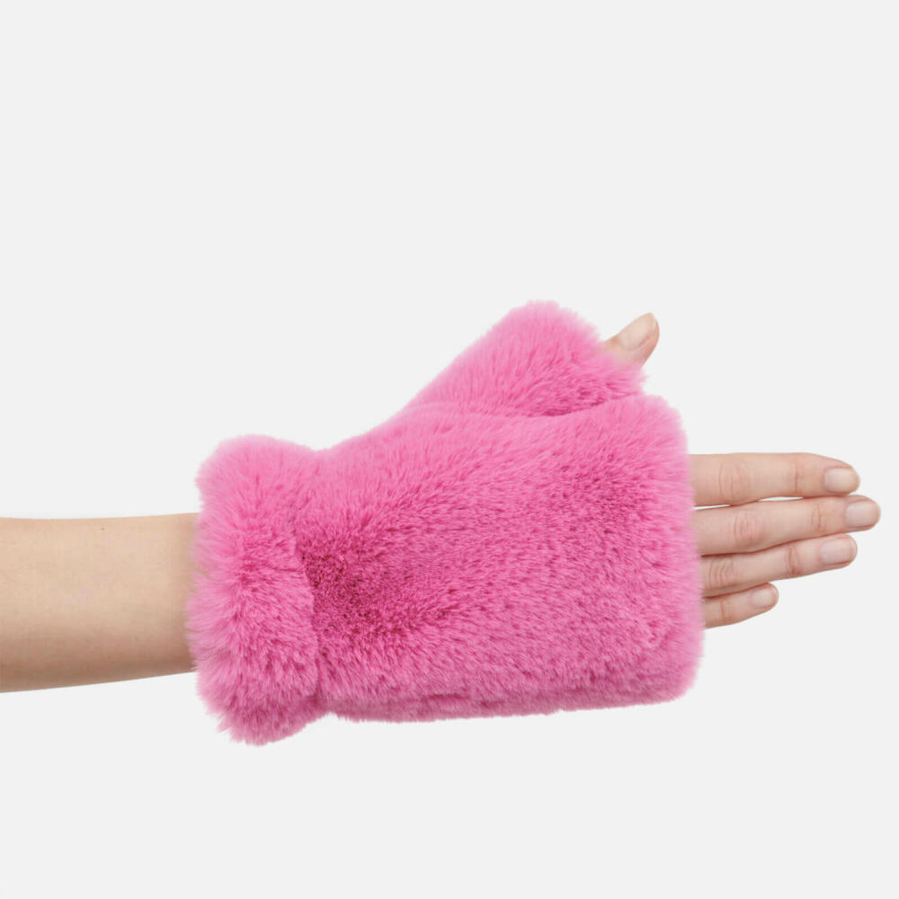 Jakke Trolly Faux Fur Fingerless Gloves Cover