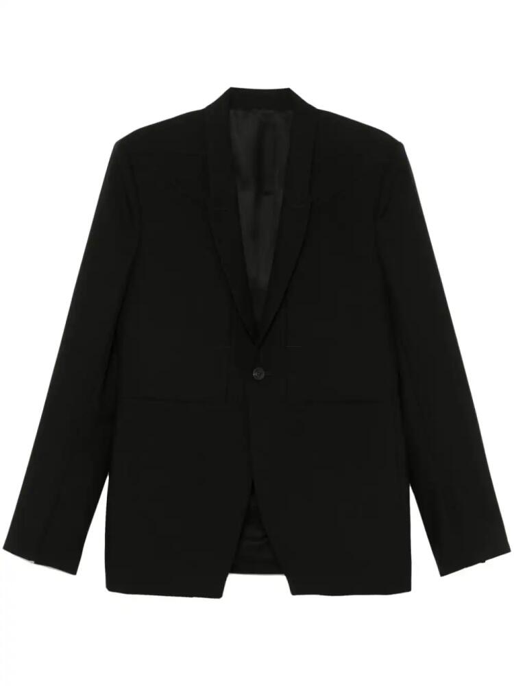 Rick Owens Fogpocket Soft blazer - Black Cover