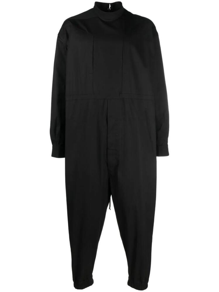 Rick Owens high-neck balloon-fit jumpsuit - Black Cover