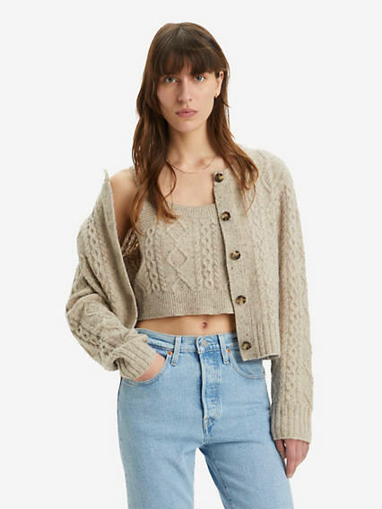 Levi's Primrose Cable Cardigan - Women's Cover