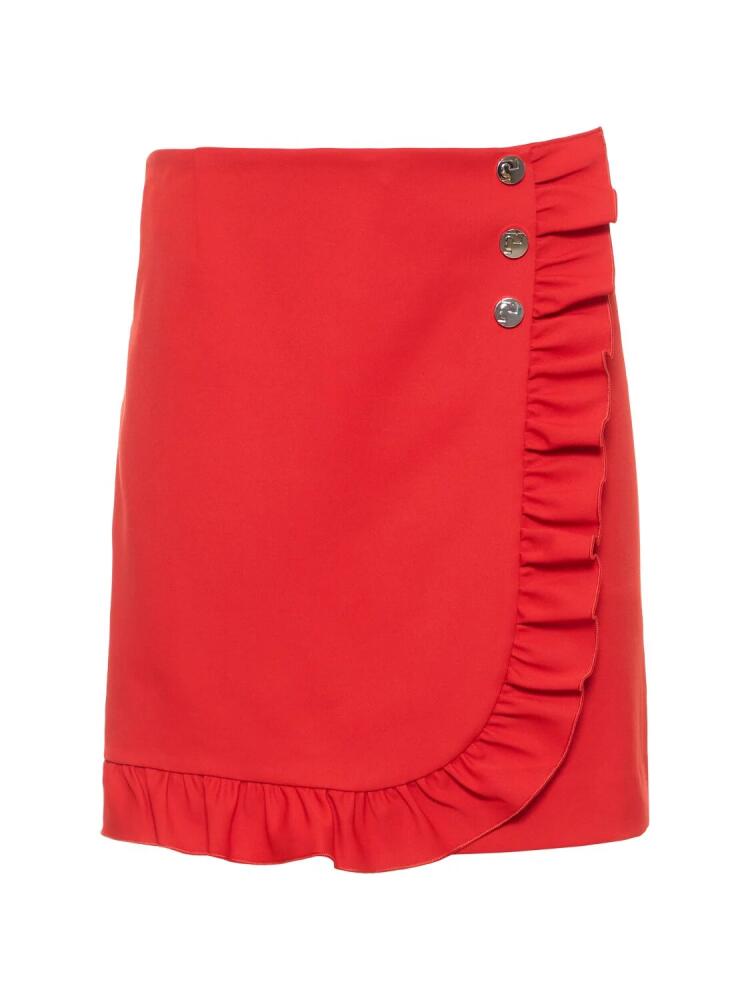 TORY SPORT Tech Twill Ruffled Golf Skort Cover