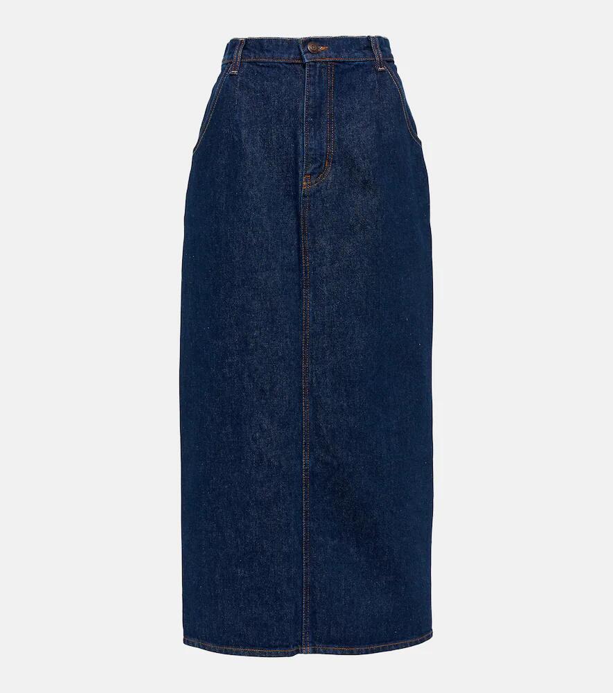 Magda Butrym Denim midi skirt Cover