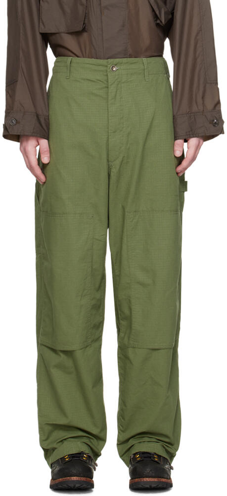 Engineered Garments Khaki Painter Trousers Cover