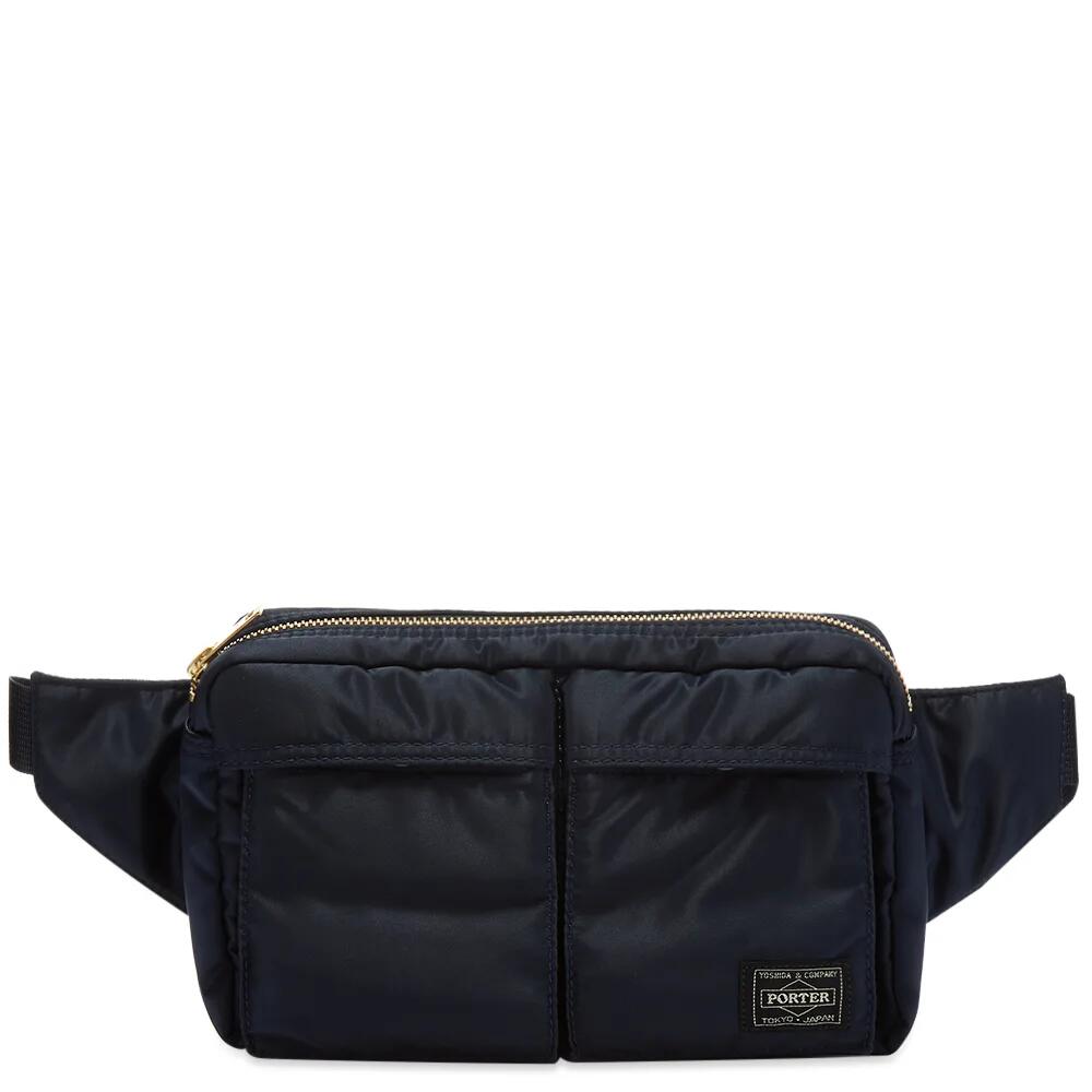 Porter-Yoshida & Co. Square Tanker Waist Bag in Iron Blue Cover