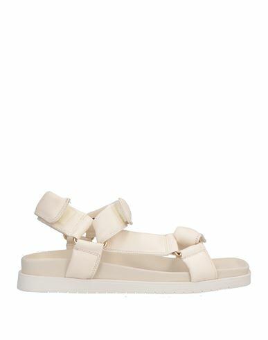 Doucal's Woman Sandals Cream Leather Cover