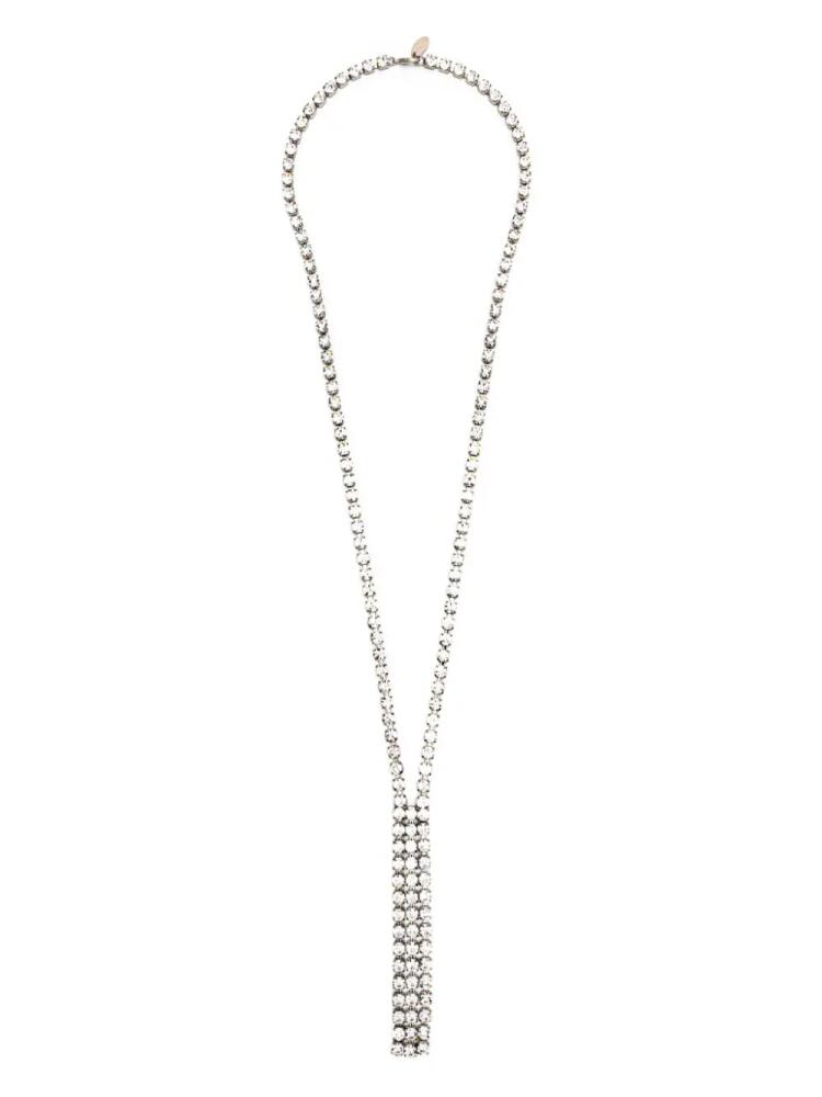 Forte Forte crystal-embellished necklace - Silver Cover