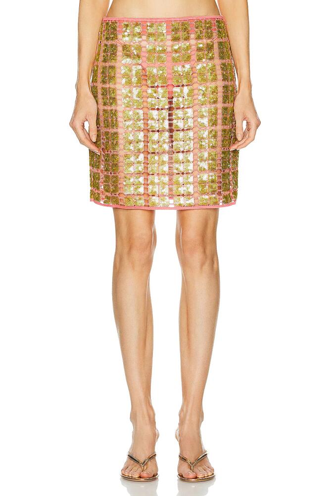 Zankov Sofia Skirt in Metallic Gold Cover