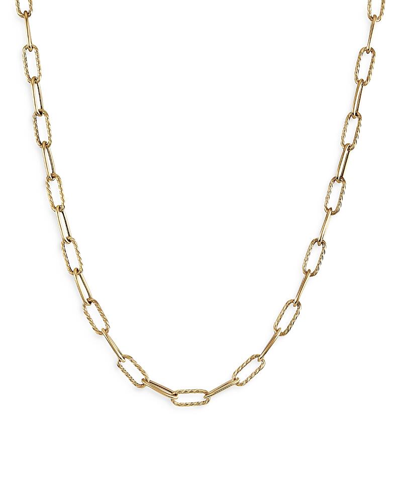 David Yurman Dy Madison Chain Necklace in 18K Yellow Gold, 18 Cover