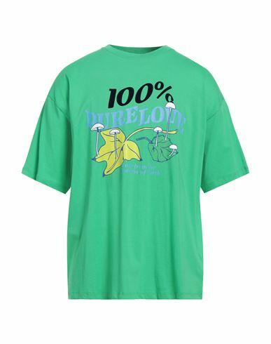 Opening Ceremony Man T-shirt Green Cotton Cover