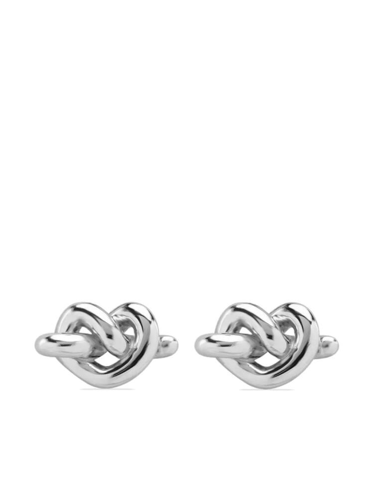 TANE México 1942 Eternal Love stud earrings - Silver Cover