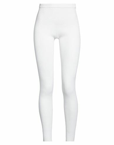 Dsquared2 Woman Leggings White Viscose, Polyester Cover