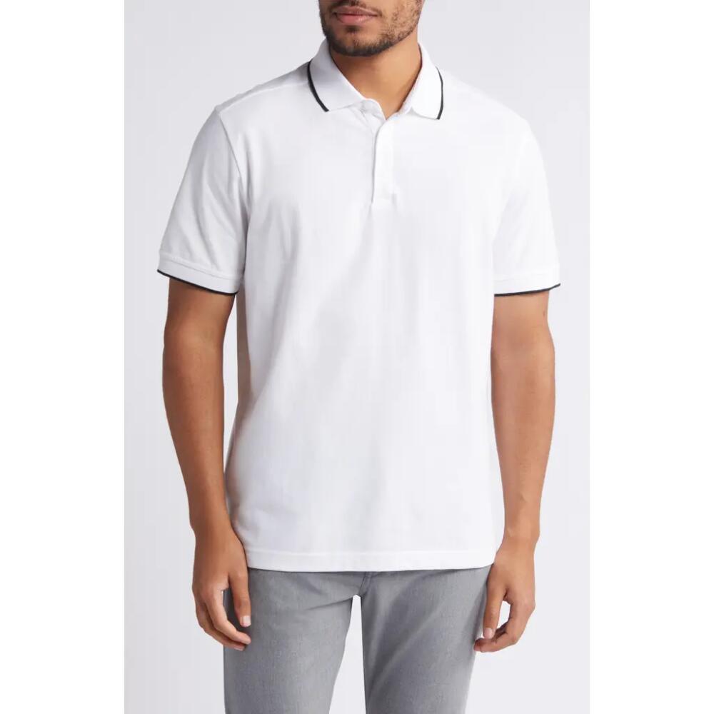 Nordstrom Tech-Smart Performance Polo in White Cover