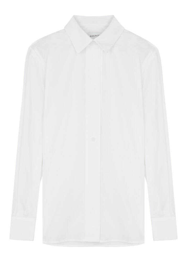 16 Arlington Teverdi Cotton-poplin Shirt - White Cover