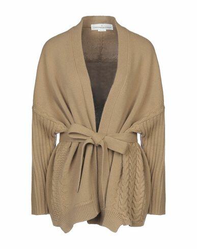 Golden Goose Woman Cardigan Camel Merino Wool Cover