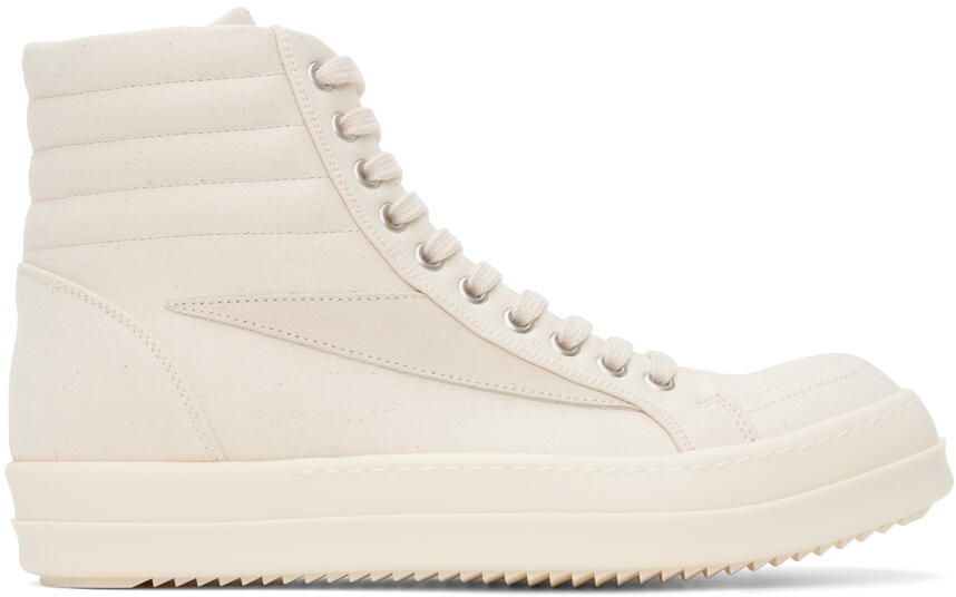 Rick Owens DRKSHDW Off-White 'Vintage High Sneaks' Sneakers Cover