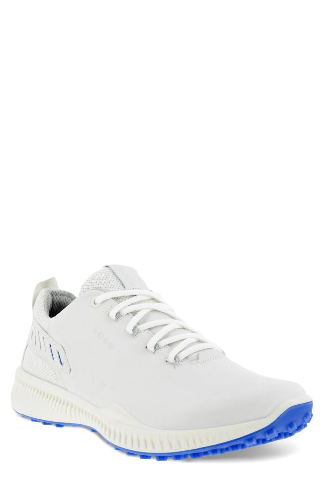 ECCO S-Hybrid Golf Sneaker in White/White Cover