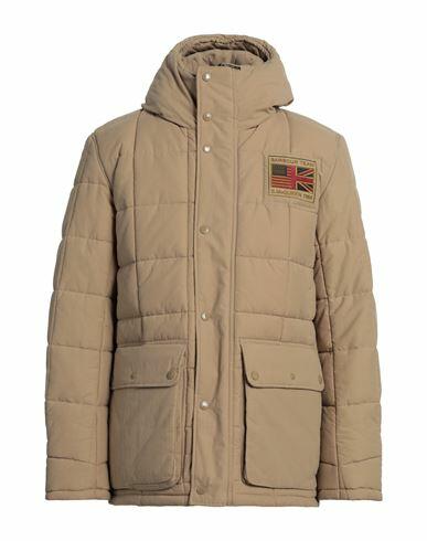 Barbour Man Coat Sand Polyamide, Cotton Cover