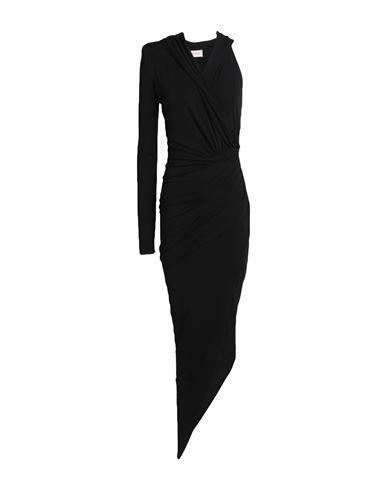 Alexandre Vauthier Woman Midi dress Black Viscose, Elastane Cover