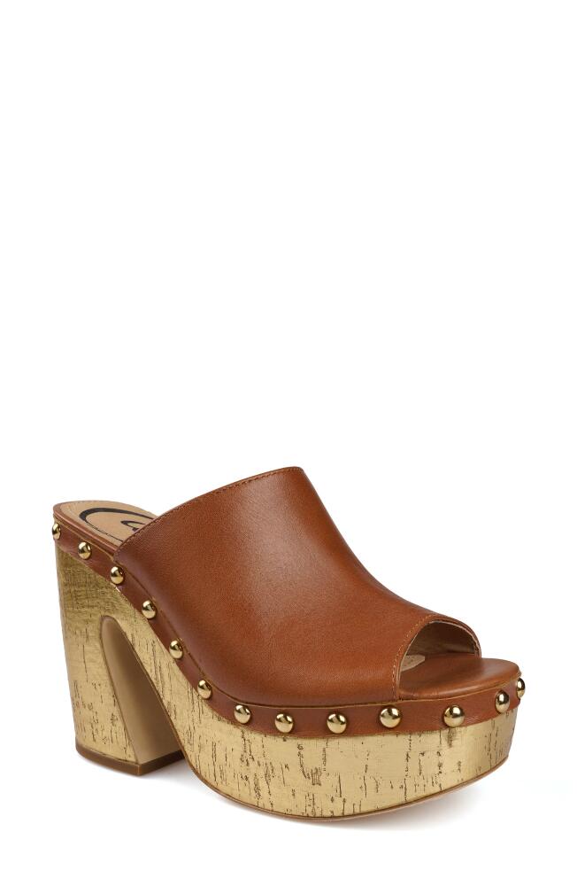 Candie's Miya Platform CLog in Tan Cover