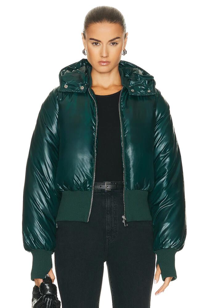 GRLFRND The Puff Bomber in Green Cover