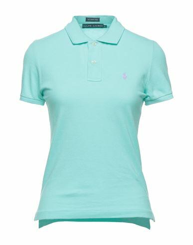 Polo Ralph Lauren Woman Polo shirt Light green Cotton Cover