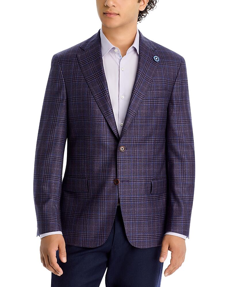 Hart Schaffner Marx New York Regular Fit Plaid Sport Coat Cover