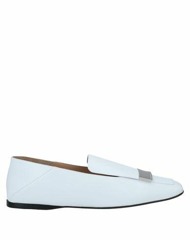 Sergio Rossi Woman Loafers White Soft Leather Cover