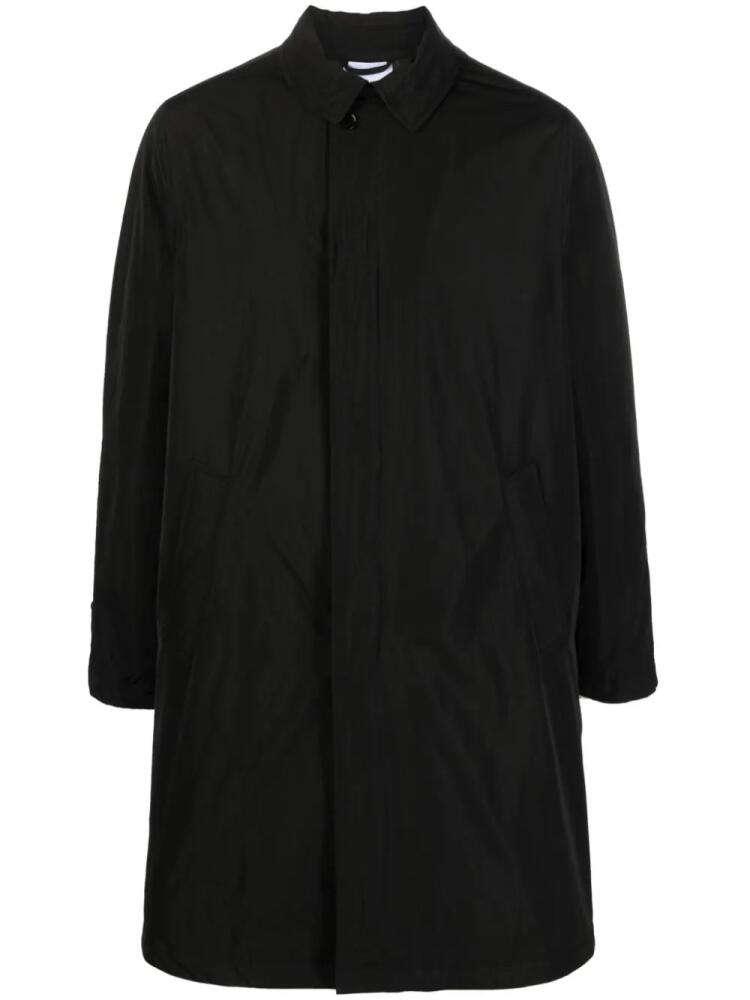 ASPESI single-breasted padded raincoat - Black Cover